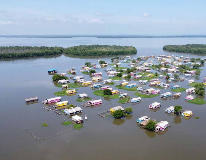 Visit New Venice and the stilt towns of the Cienaga Grande